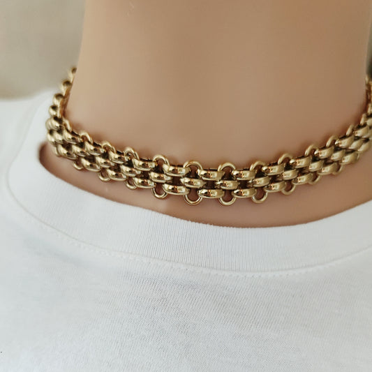 Collana cleo oro