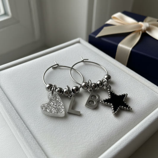 Orecchini cerchietto PERSONALIZZABILI