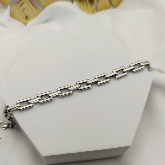 Bracciale squared argento