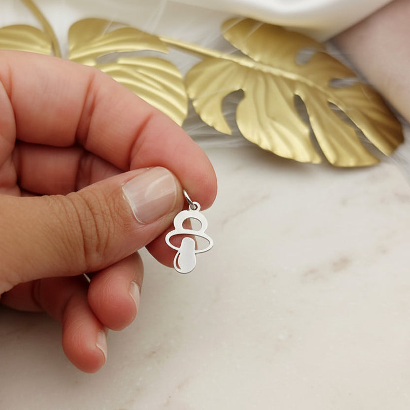 Charm ciuccio gold