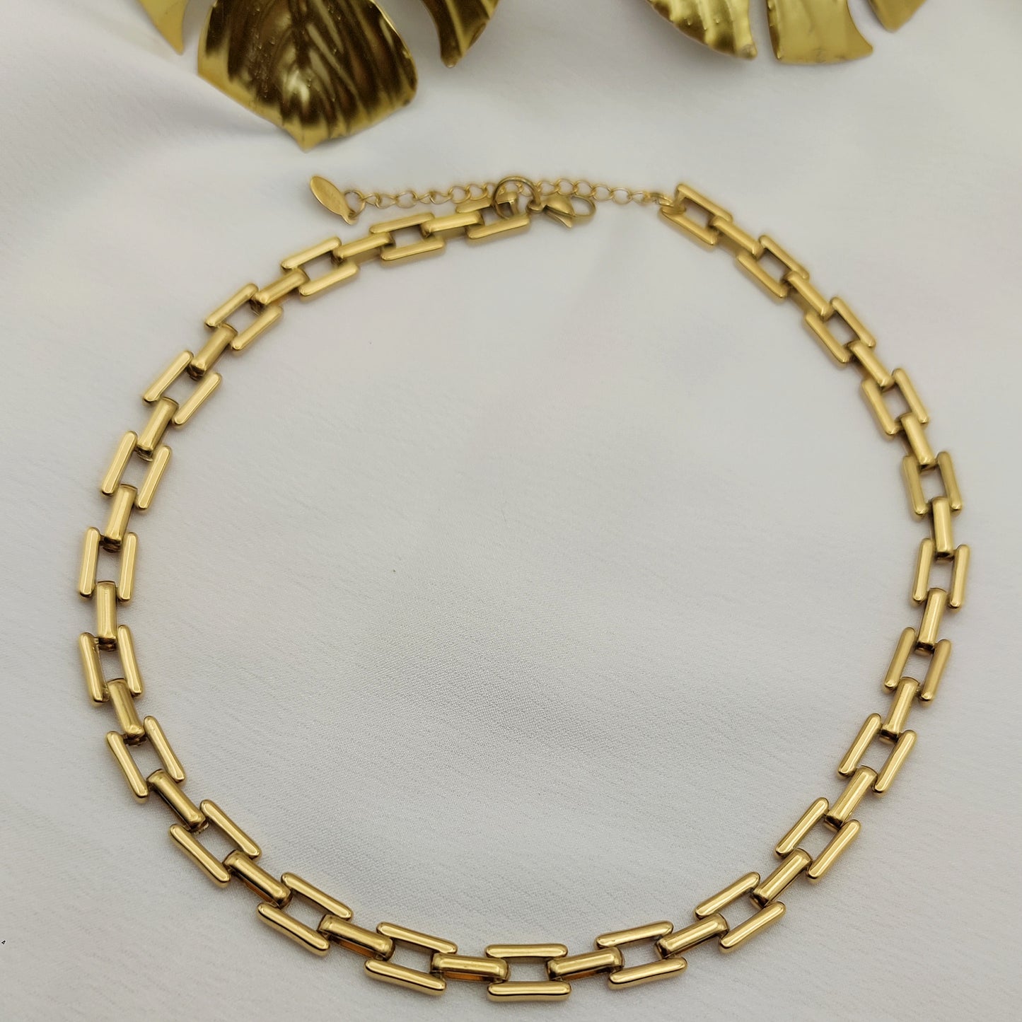 Collana squared oro