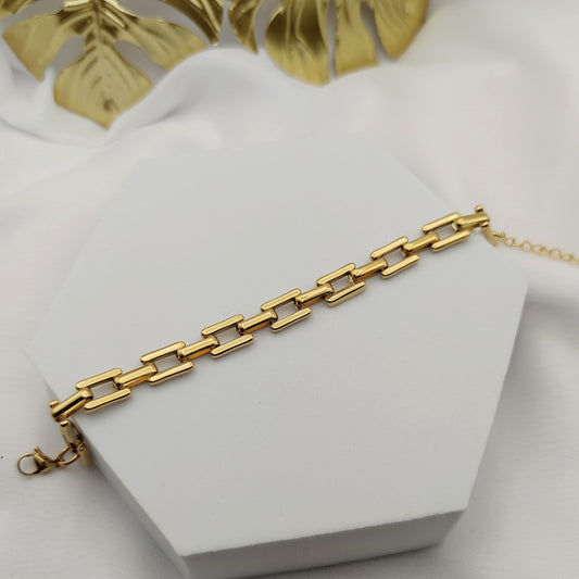 Bracciale squared oro