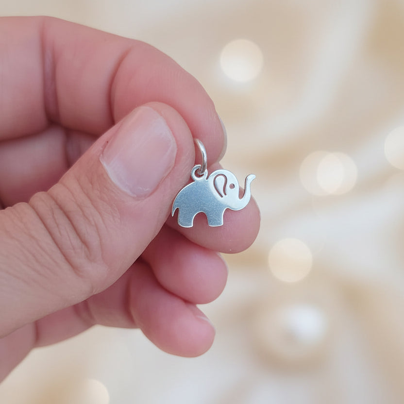 Charm elefantino silver