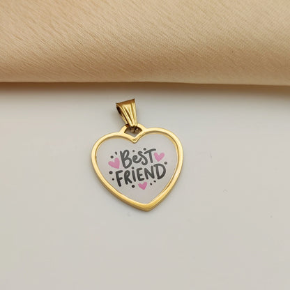 Ciondolo cuore Best Friend