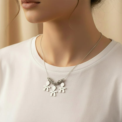 Collana tre bebè PERSONALIZZABILE
