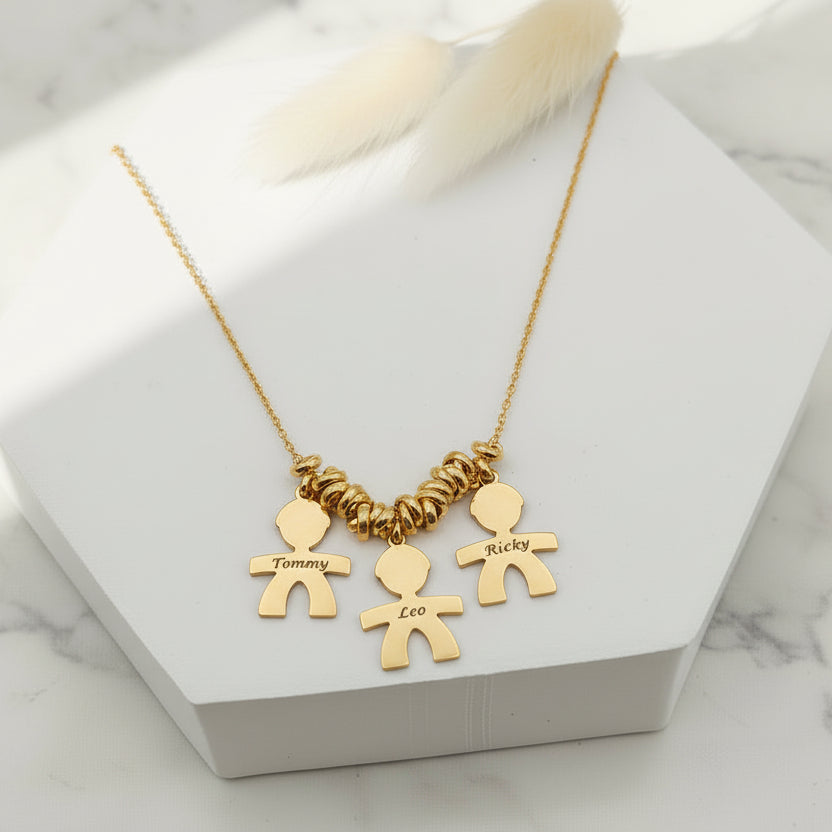 Collana tre bebè PERSONALIZZABILE