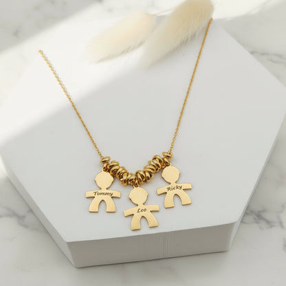 Collana tre bebè PERSONALIZZABILE