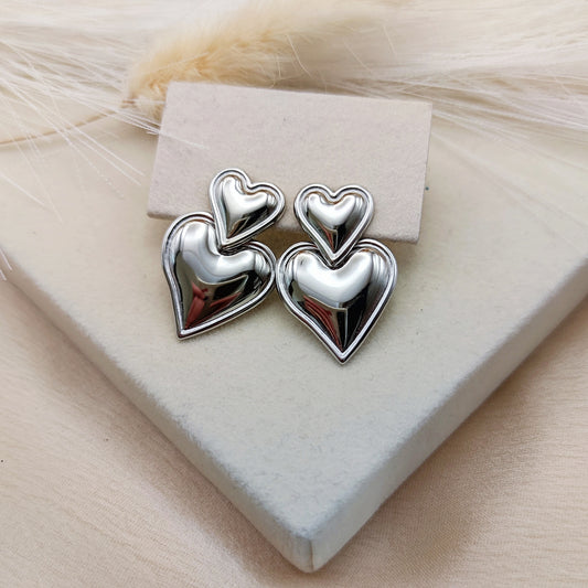 Orecchini core silver