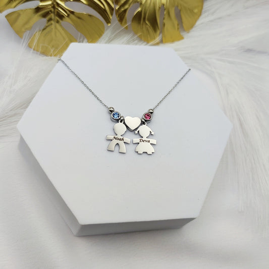 Collana bebè punti luce