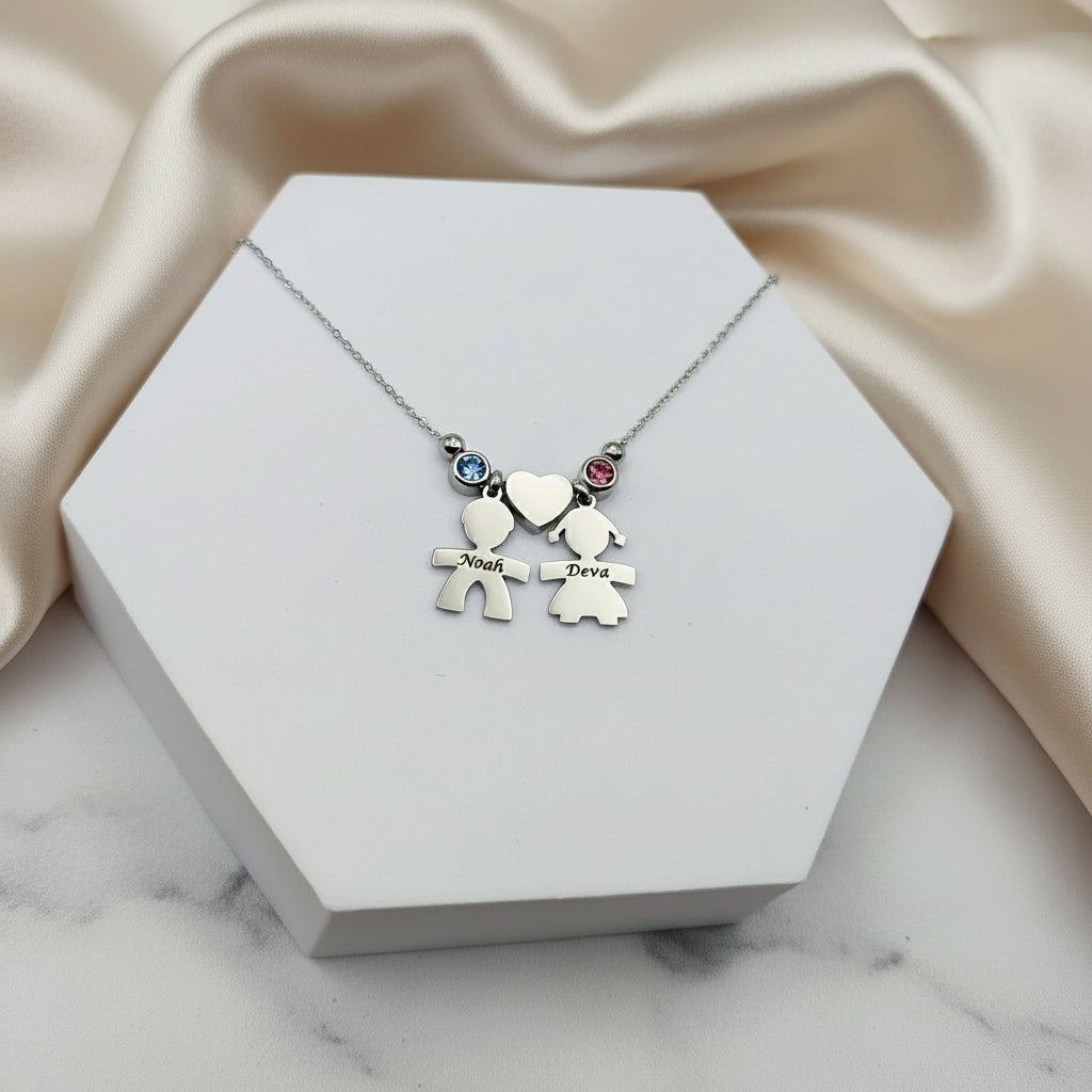 Collana bebè punti luce