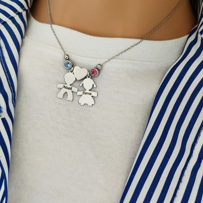 Collana bebè punti luce