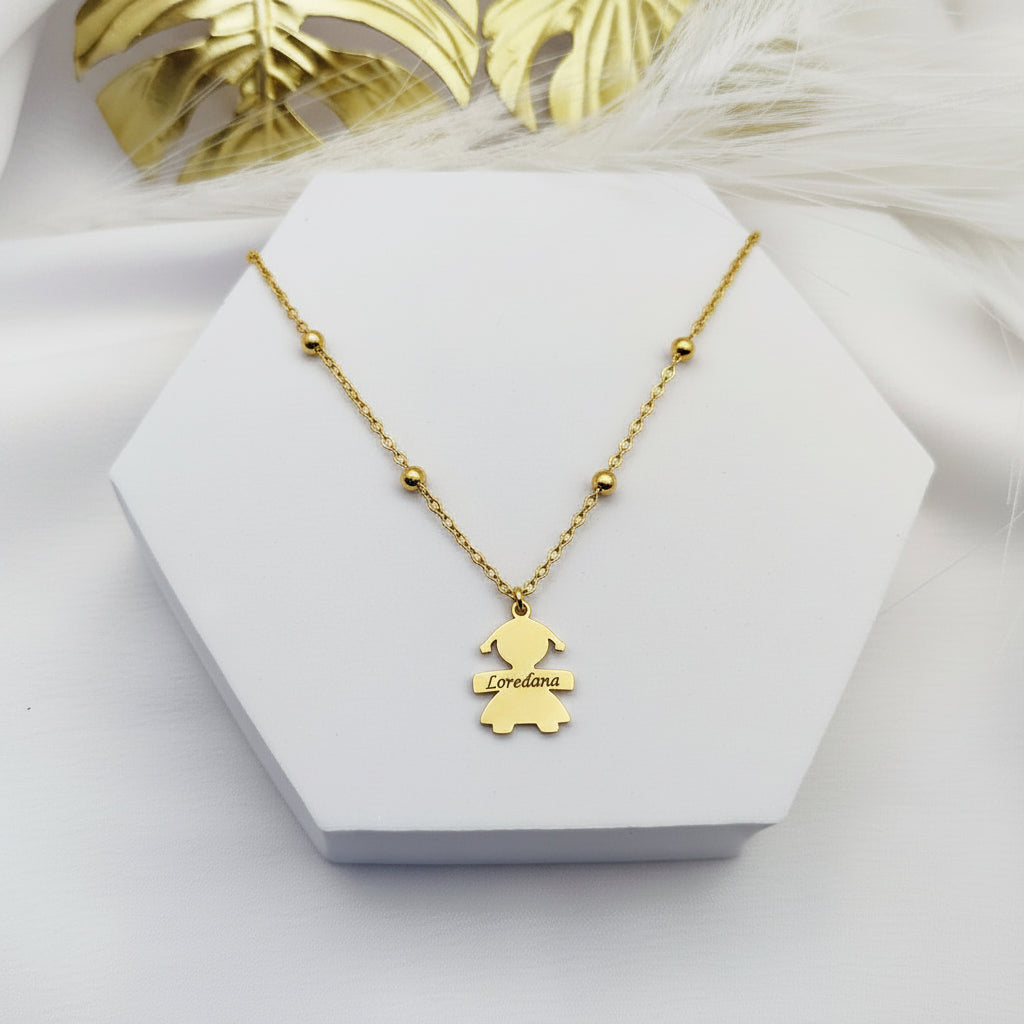 Collana bebè sfera