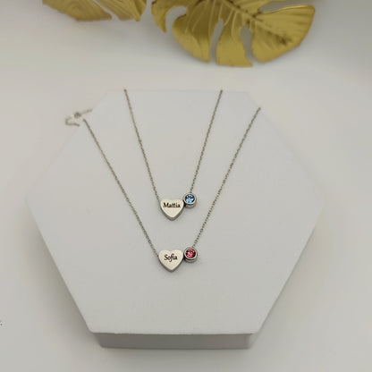 Collana denys due fili PERSONALIZZABILE