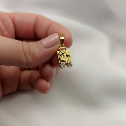 Ciondolo trolley acciaio