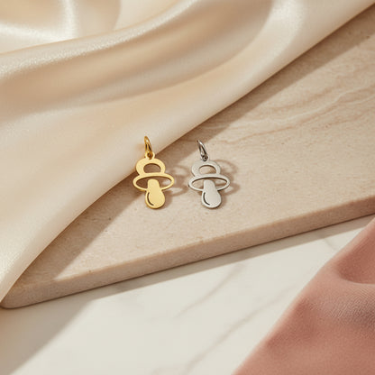 Charm ciuccio gold