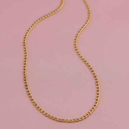 Catenina grumette mini gold lunghezza PERSONALIZZABILE a partire da €10