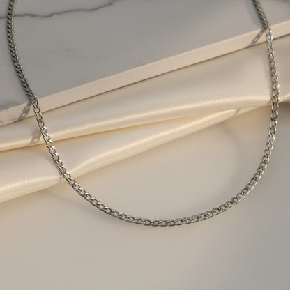 Catenina grumette mini silver lunghezza PERSONALIZZABILE a partire da €10