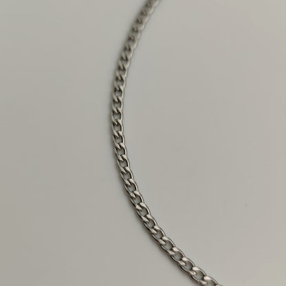 Catenina grumette mini silver lunghezza PERSONALIZZABILE a partire da €10