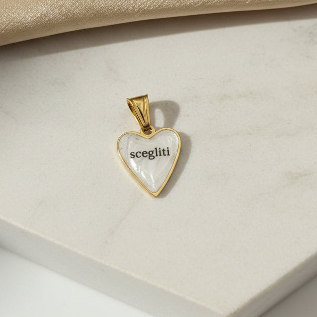 Ciondolo cuore scegliti