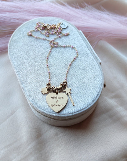 Collana Martan gold PERSONALIZZABILE