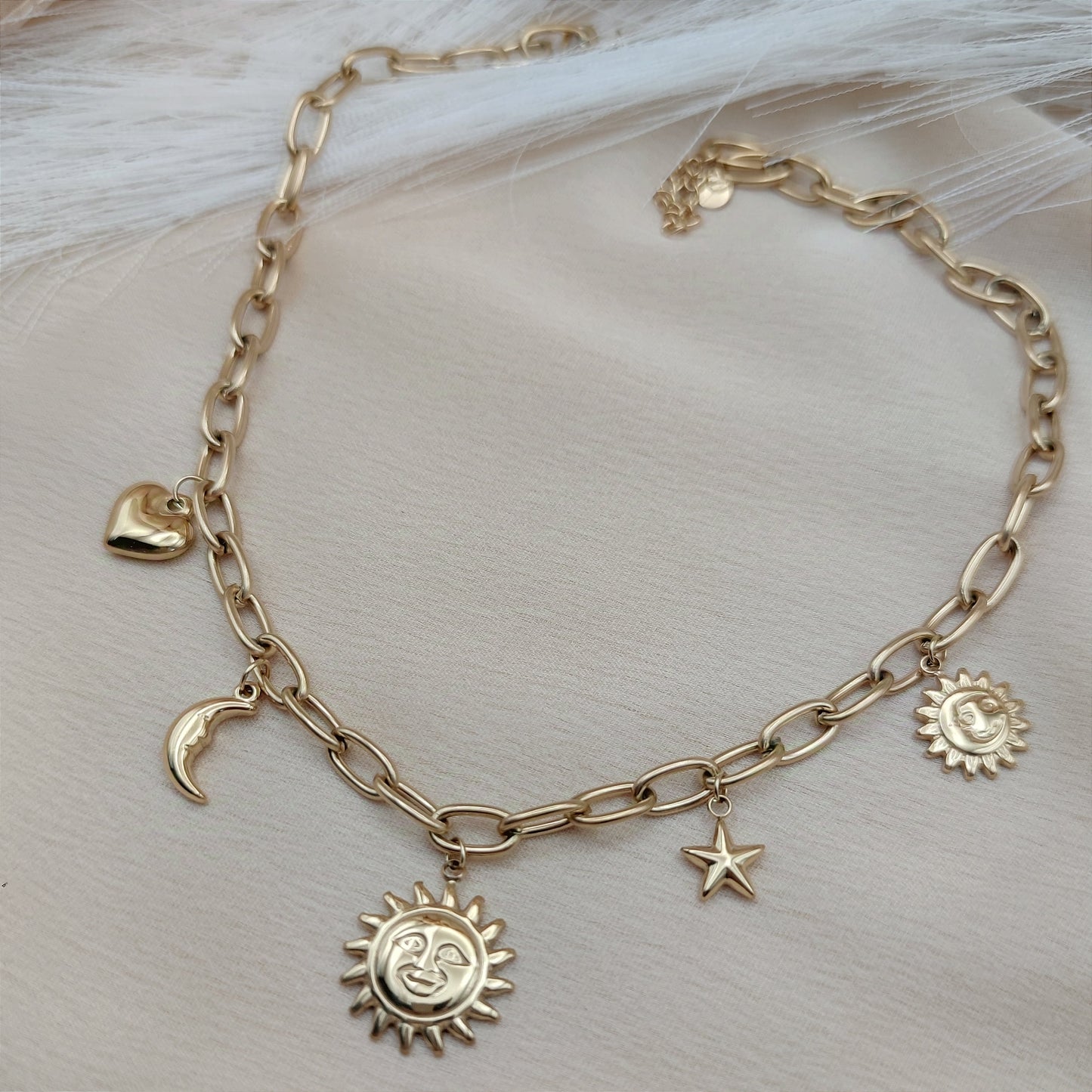 Collana sole gold