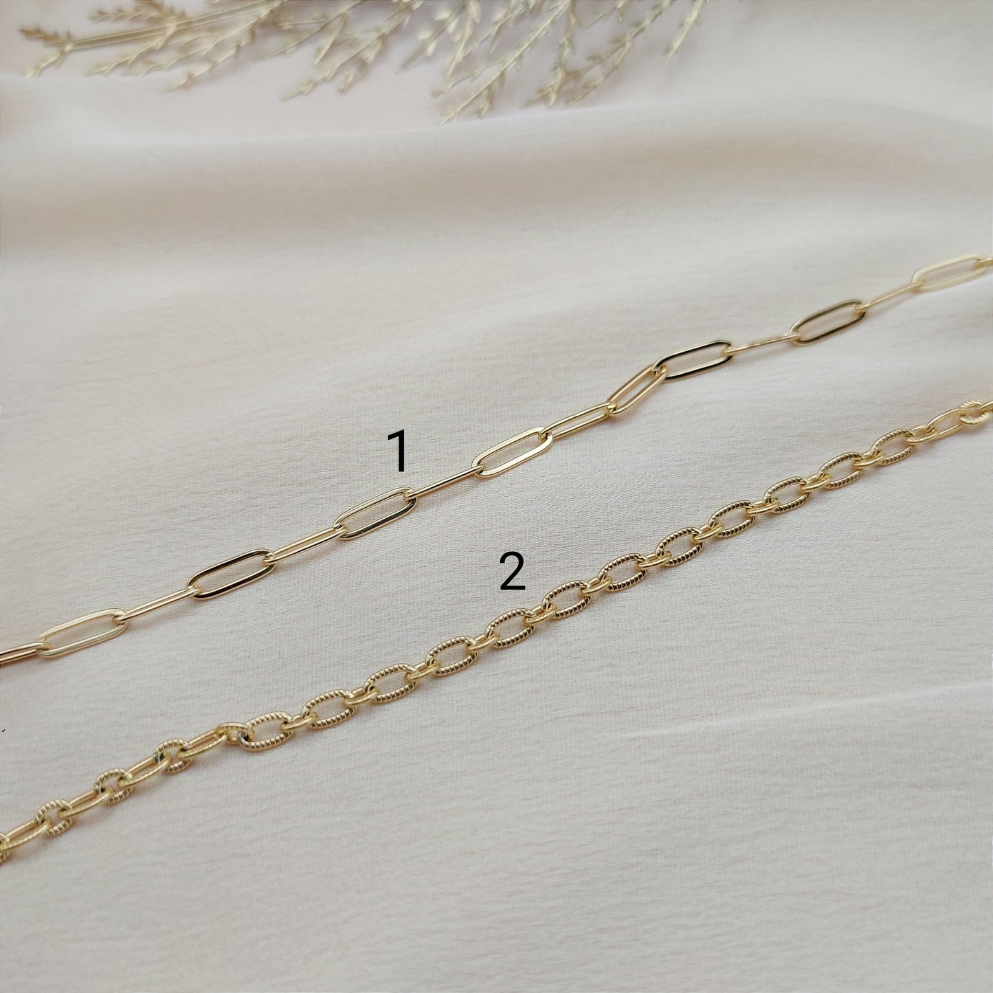 Collana 5 charms Gold personalizzabile