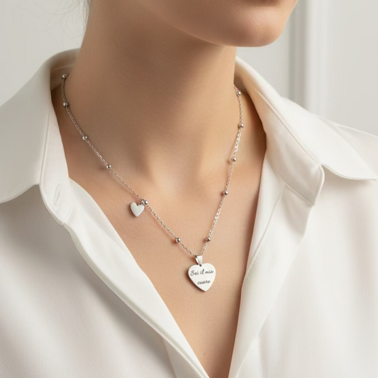 Collana heart PERSONALIZZABILE