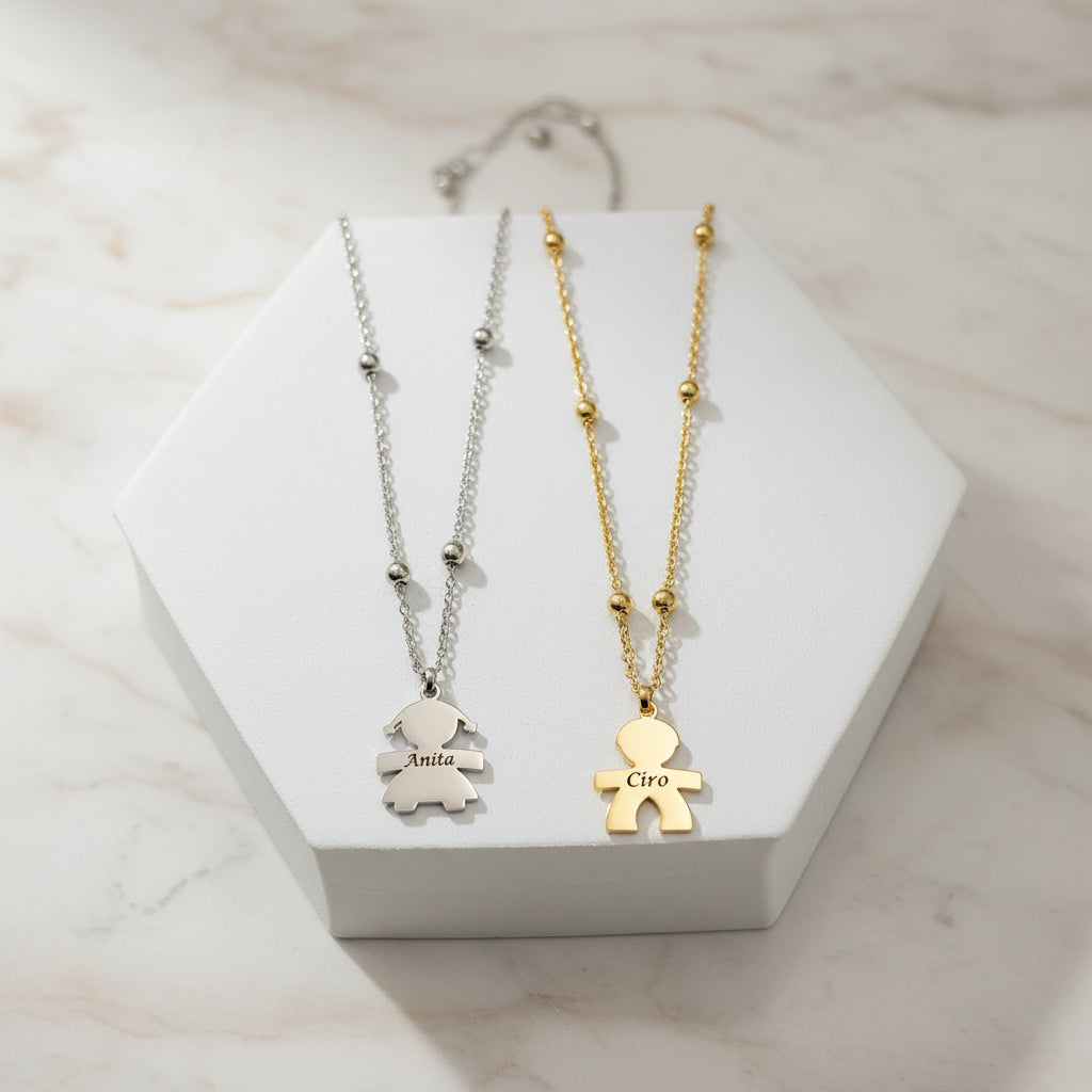 Collana bebè sfera