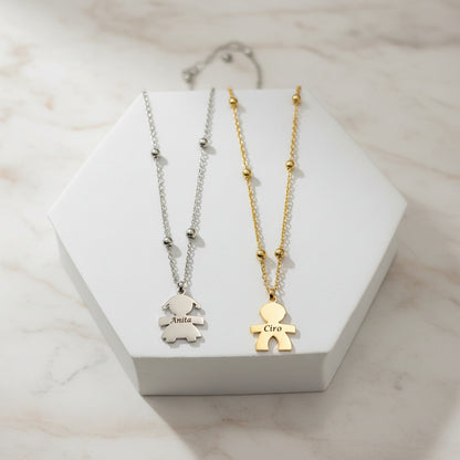 Collana bebè sfera