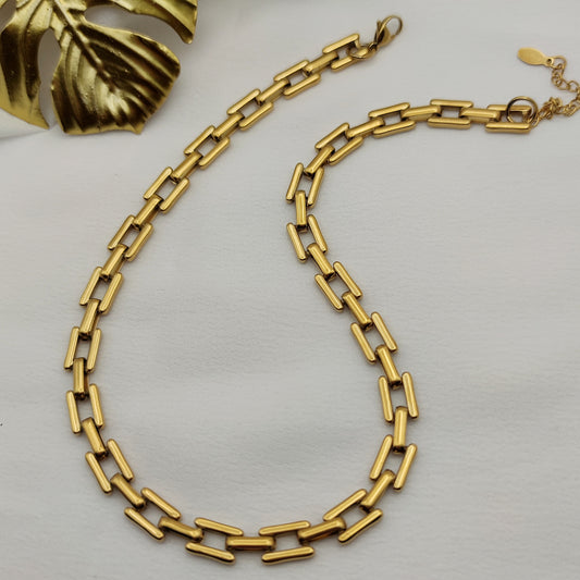 Collana squared oro