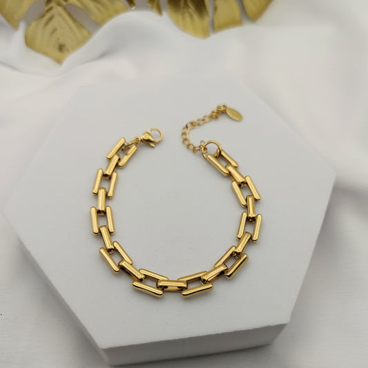 Bracciale squared oro