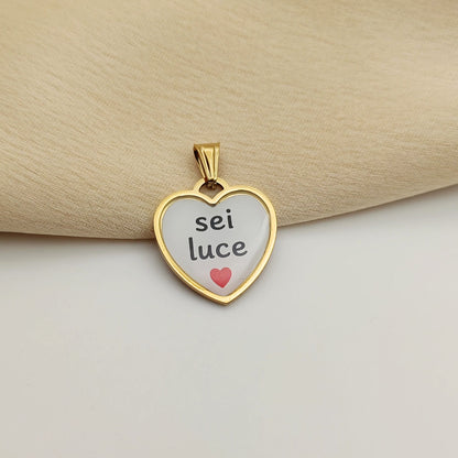Ciondolo cuore sei luce