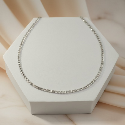 Catenina grumette mini silver lunghezza PERSONALIZZABILE a partire da €10