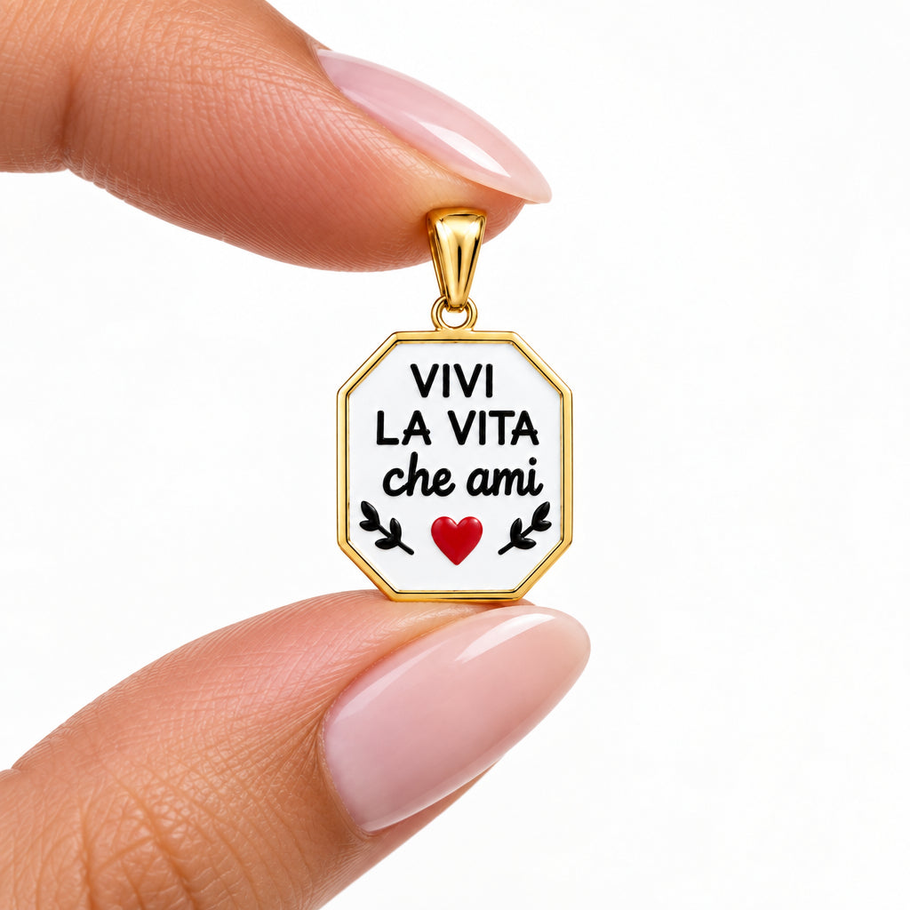 Ciondolo vivi la vita che ami 2