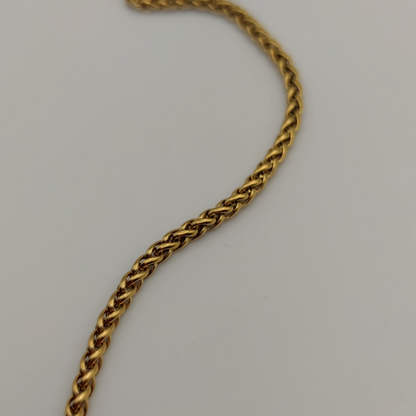 Collana intreccio gold  lunghezza PERSONALIZZABILE a partire da €10,90