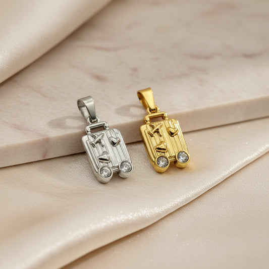 Ciondolo trolley acciaio