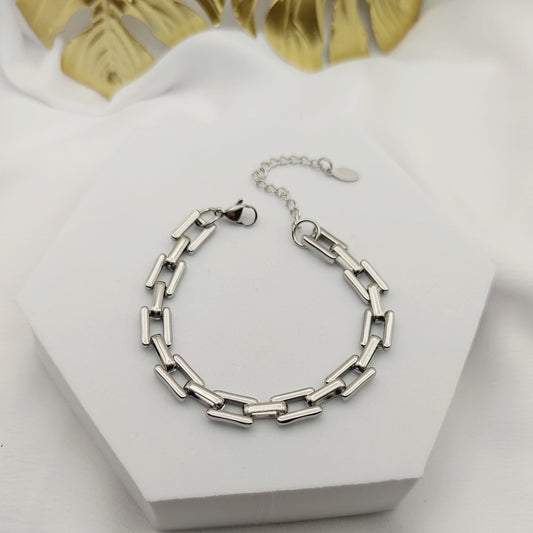 Bracciale squared argento