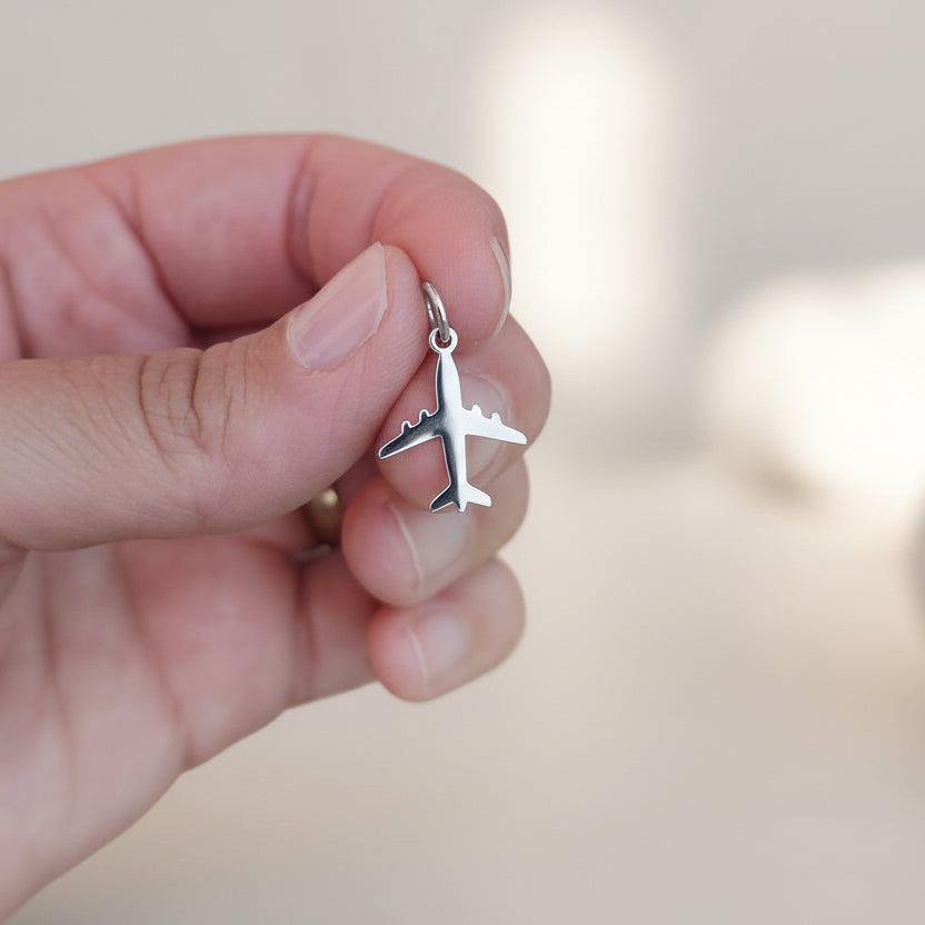 Charm aereo silver