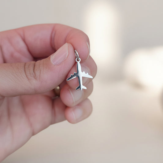 Charm aereo silver