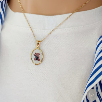 Collana Teddy ovale