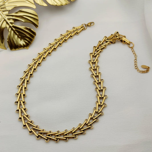 Collana twist gold