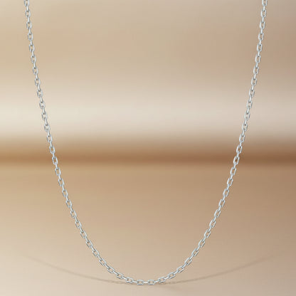 Catenina forzatina silver lunghezza PERSONALIZZABILE a partire da €8