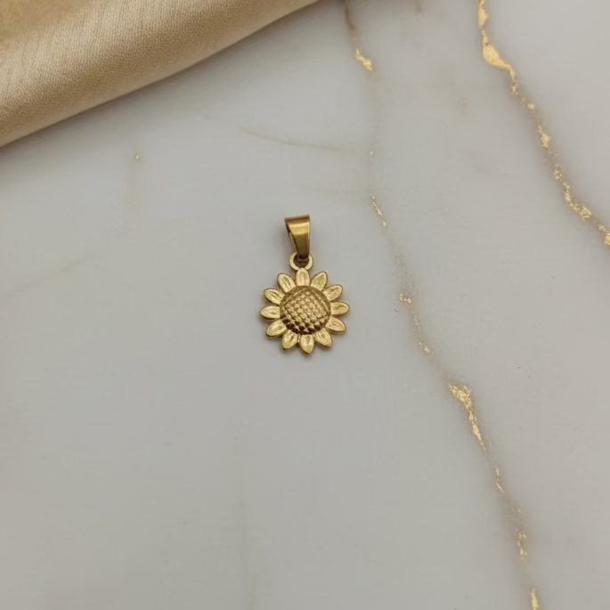 Ciondolo piccolo girasole