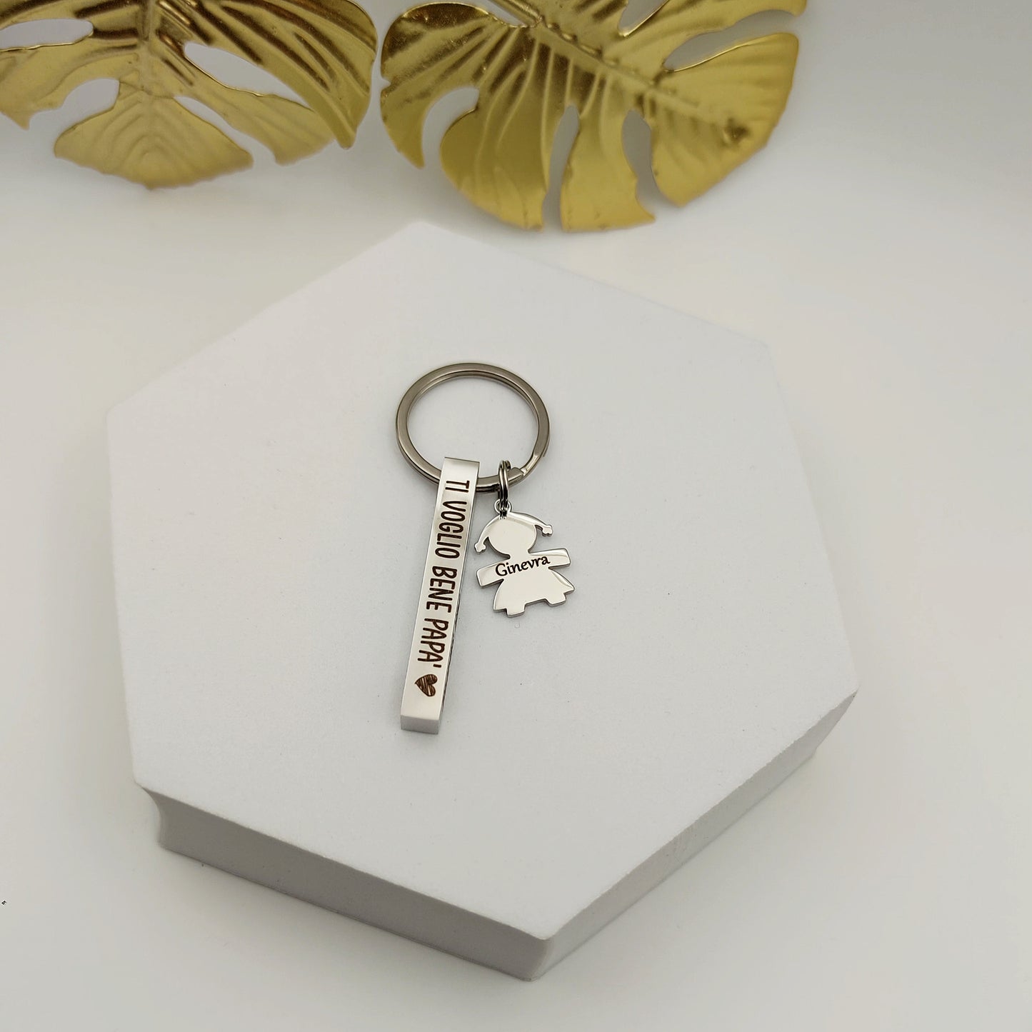 Portachiavi parallelepipedo 1 bebè