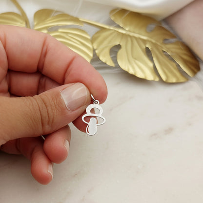 Charm ciuccio gold