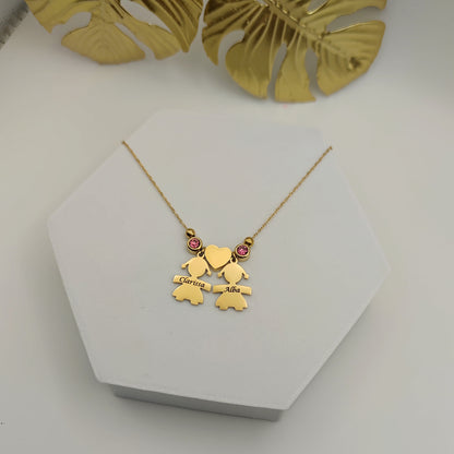 Collana bebè punti luce