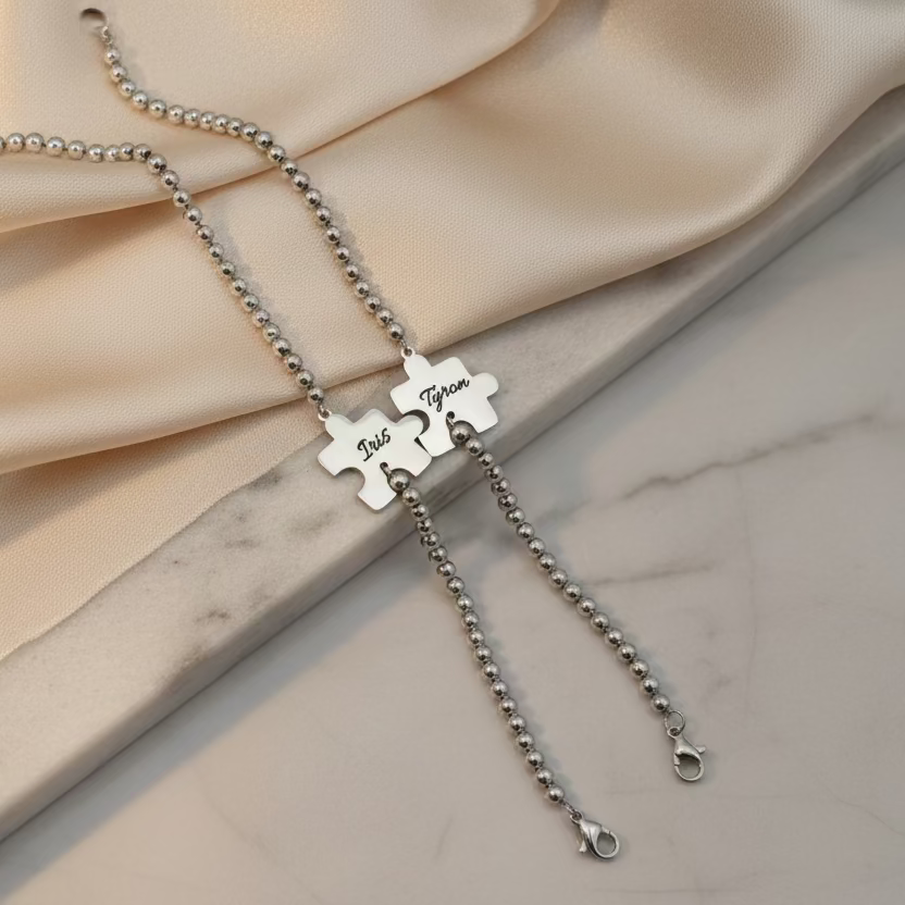 Bracciale puzzle PERSONALIZZABILE