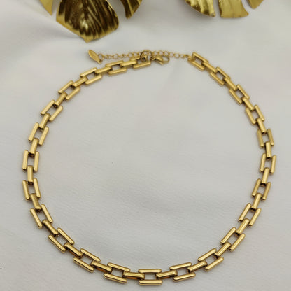 Collana squared oro