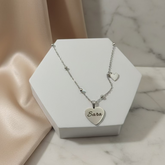Collana heart PERSONALIZZABILE