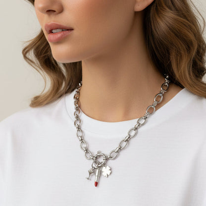 Collana aura silver